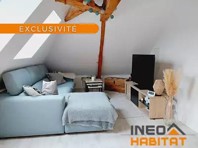Melesse 35520 Achat / Vente appartement 2 pièces t2 au dernier étage cave