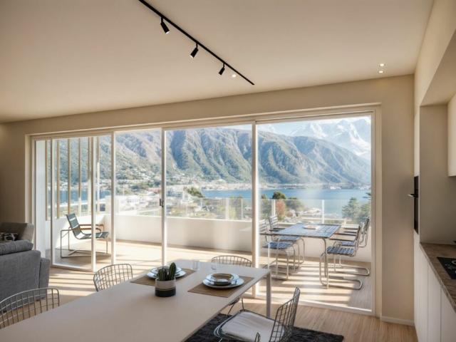 MELIDE · NUOVA RESIDENZA · ATTICO DUPLEX ESCLUSIVO CON VISTA LAGO