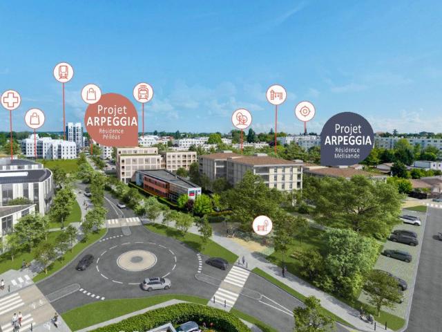Mélisande 2 à 4 pièces, 40 à 82 m²