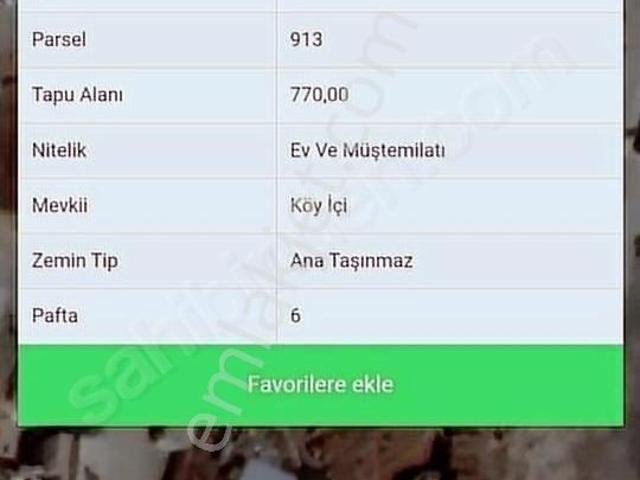 Mert Emlaktan Nevşehir Kaymaklı Yeraltı Şehri Yanı Satlik Eskiev