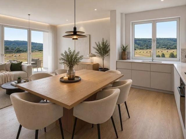 Mertert — Appartement neuf 2 ch 84 m² RDC, classe A, parking inclus
