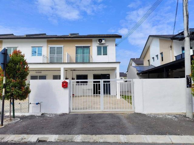 Meru Chepor Freehold Endlot Corner Double Storey Full Loan