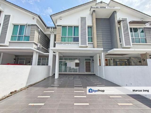 Meru Desa Park @ The Sierra Double Storey Superlink House Guarded Freehold/ Furnished & Renovated/ 3 Phase Electricity
