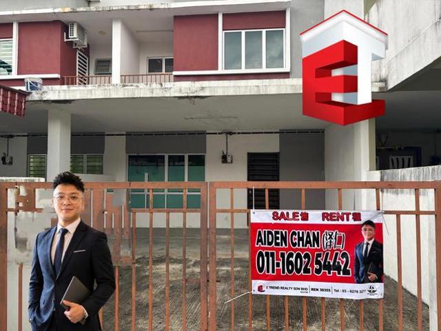 Meru Good Condition FreeHold Double Storey Terrace House Sale