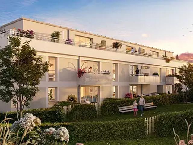 Merville Franceville Plage 14810 Programme neuf appartement neuf à vendre t4 NF