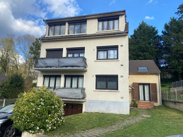 Méry sur Oise, appartement 4 pièces 96m2 avec garage et jardin