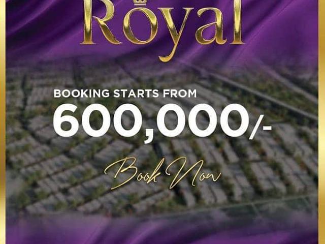 Meraj housing royal block on ground plot for sale on in Pakistan | Clasf real estate