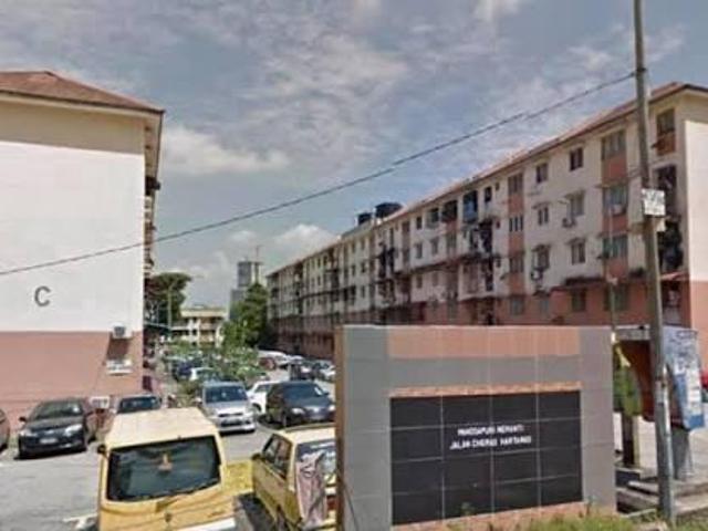 Meranti flat Cheras Hartamas Leisure Mall tingkat 4 renovated