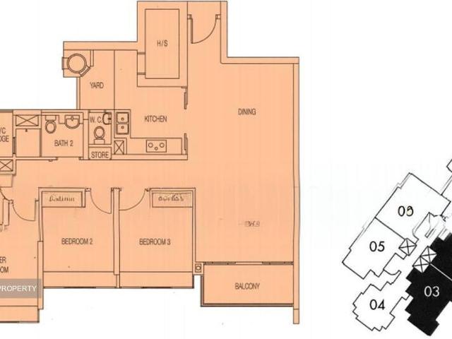 Meraprime D3, Condominium