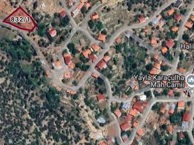 Mercan Gayrimenkul'den Yayla Karaçulha'da Tek Tapu 1.400m2 Tarla