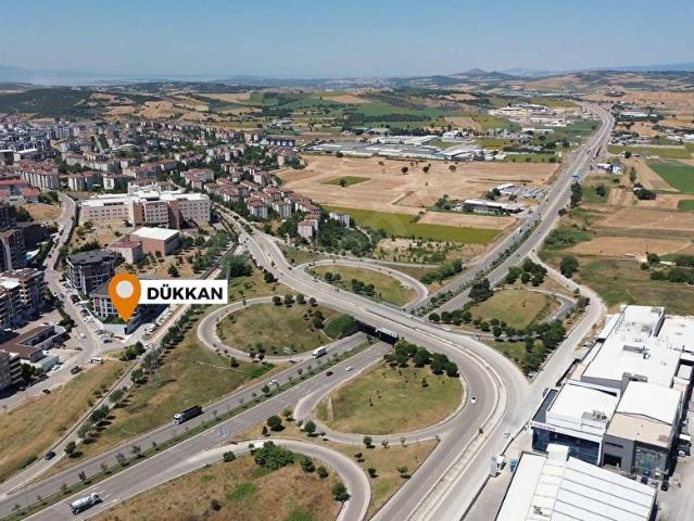MERCİİ OFİSDEN GÖRÜKLEDE İZMİR YOLUNA CEPHE SATILIK DÜKKAN