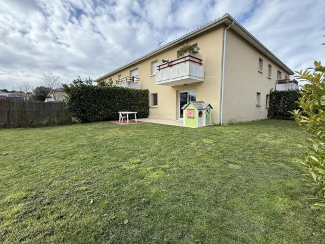 MERIGNAC Appartement T3 avec grand jardin et 2 parkings