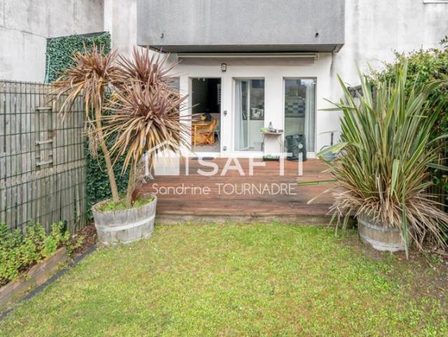 Merignac limite bordeaux: appt comme une maison 3 ch, jardin
