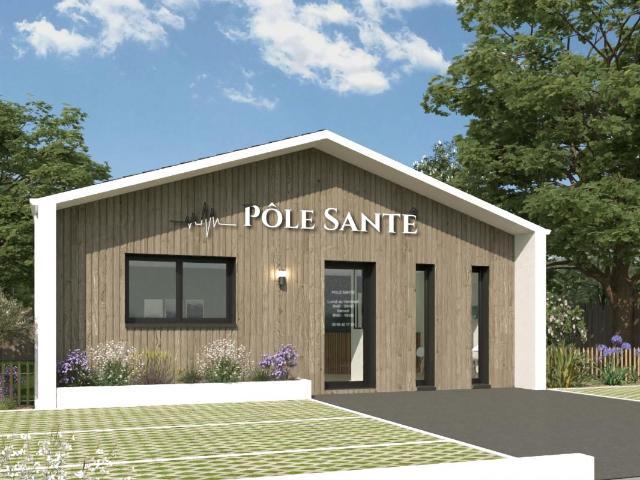 MERIGNAC secteur chemin long Pole santé de 130m² avec terrain