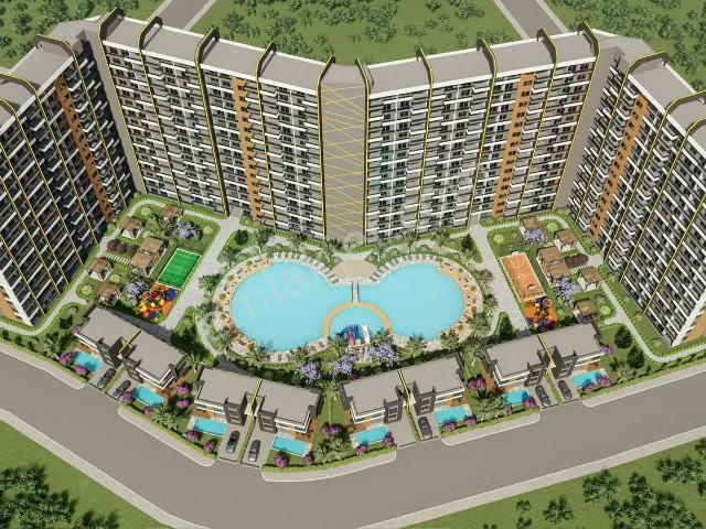 Mersin Ayaş'ta Site İçerisinde Deniz Manzaralı 1+1 Fırsatı