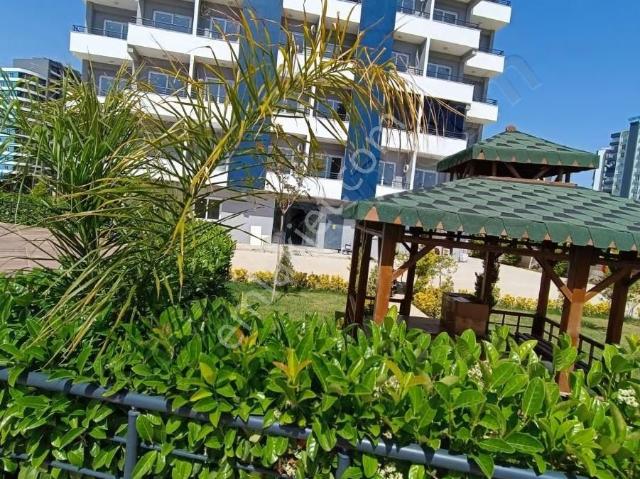Mersin Tece De Havuzlu Deniz Manzaralı 1+1 Kiralık Daire