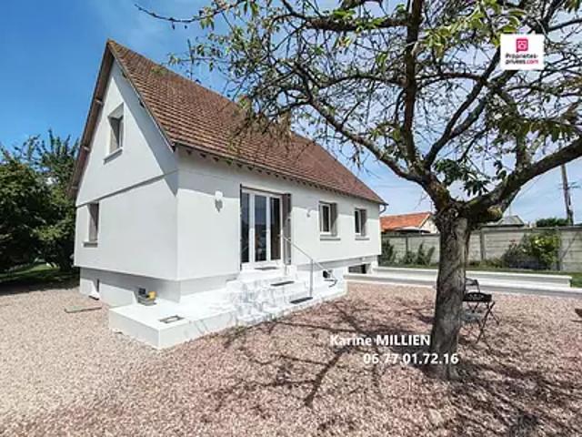 Mesnil sur l'Estrée 27650 Achat / Vente maison 5 pièces t5 jardin cave