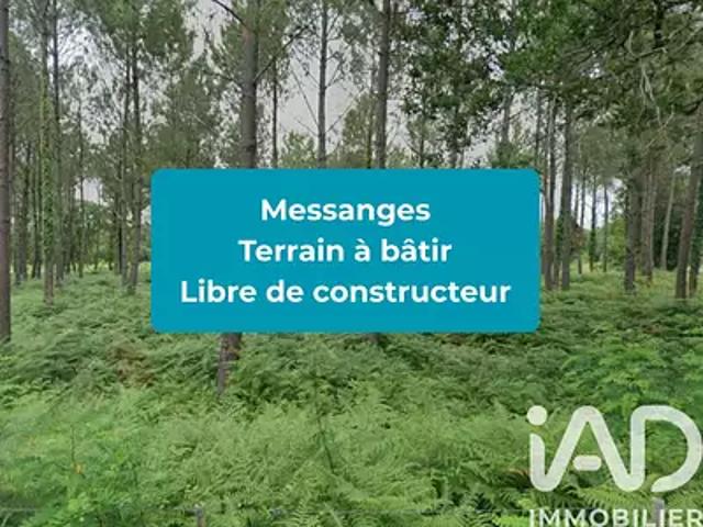 Messanges 40660 Achat / Vente terrain