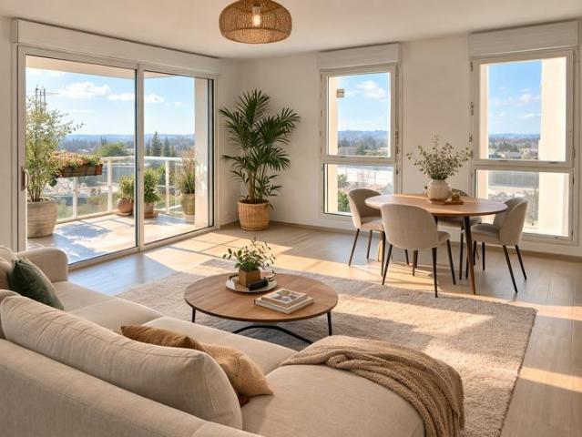 Metz Queuleu Appartement T4 de 80 m2 Écoquartier des Cot