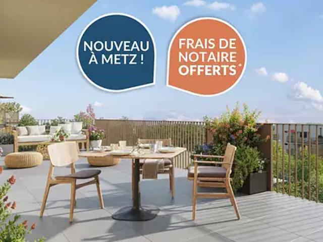 Metz 57000 Programme neuf appartement neuf à vendre t3 HQE