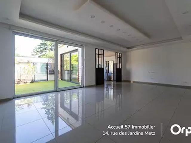 Metz 57070 Achat / Vente maison 5 pièces t5 jardin terrasse
