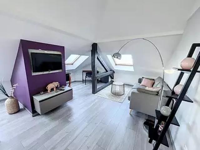 Metz 57070 Location appartement 2 pièces t2 au dernier étage