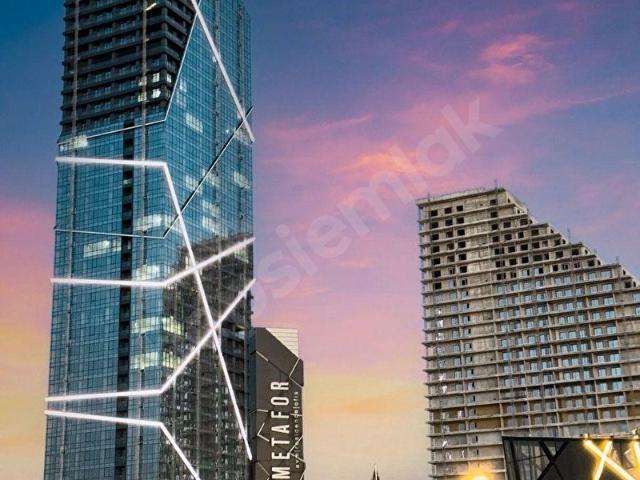 METAFOR AVM 22 KAT İÇİ YAPILI ŞEHİR MANZARALI 50 M2