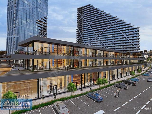 METAFOR AVM ANKARA'DA SATILIK TEK TAPU 173 m2 DÜKKAN