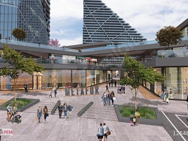 METAFOR A BLOK 33 KATTA FUL YAPILI MANZARAL BALKONLU 53 M2 KİRALIK OFİS