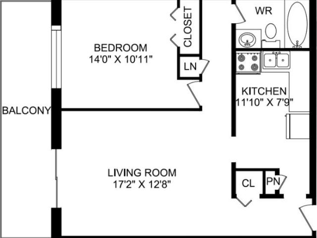 Metropolitan Towers 1 Bedroom Apartment for Rent at 57 Union St E, Waterloo, ON N2J 1B9 Uptown Waterloo