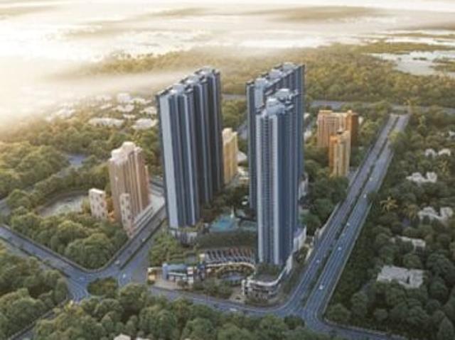 Metropolis Aquaris Phase 2 Bedroom 555 Sq. Ft. Apartment in Kasarvadavali Thane Listing ID: #10058