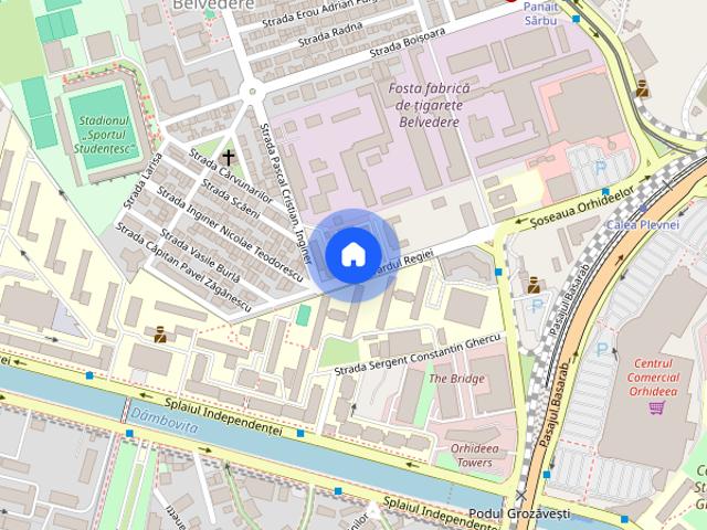 Metrou Grozavesti apartament nou mobilat si utilat+ centrala proprie