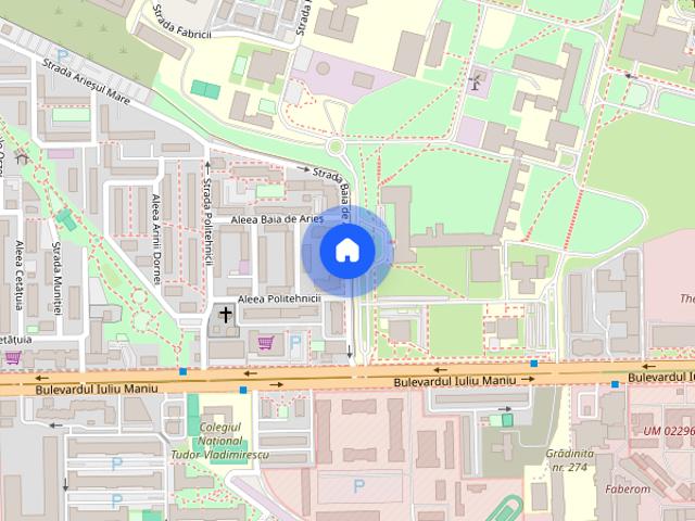 Metrou Politehnica, 2 camere cu centrala proprie si loc de parcare