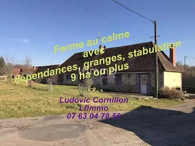 Meuzac 87380 Achat / Vente maison 8 pièces t8
