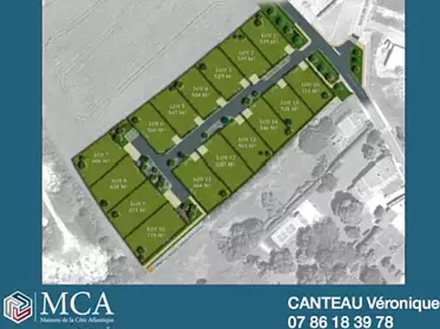 Meursac 17120 Programme neuf terrain neuf à vendre