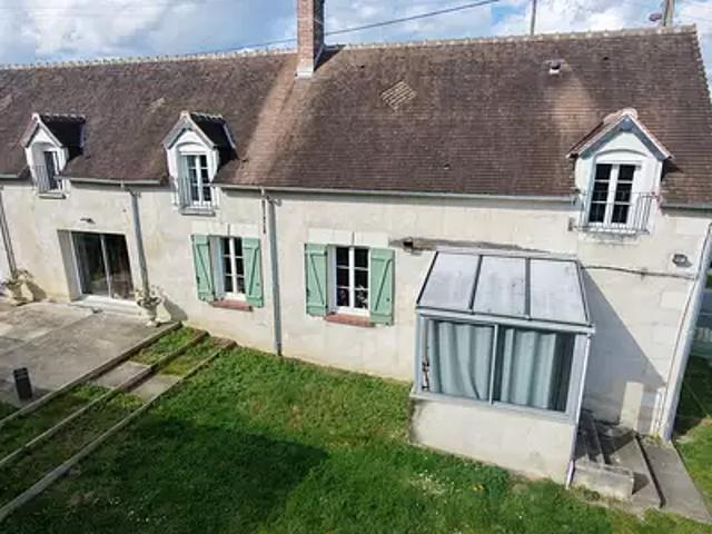 Meusnes 41130 Achat / Vente maison 5 pièces t5 jardin terrasse