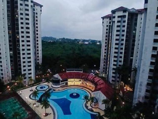 Mewah View Apartment Tampoi JB Partly Furnished FOR SALE