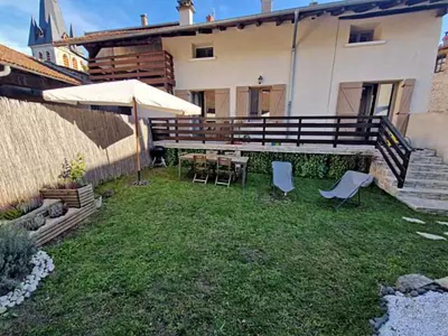 Meximieux 01800 Achat / Vente maison 3 pièces t3 terrasse cave