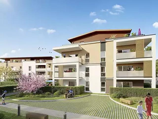 Meyzieu 69330 Programme neuf appartement neuf à vendre t3 PTZ+ TVA 5,5%