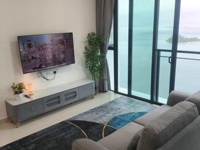 Mezzo The Light Gelugor 1033sf Fully Furnished Seaview