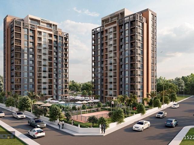 MEZİTLİ MERKEZ VEGA 129'DA SATILIK YENİ BİNA 2+1 DAİRE