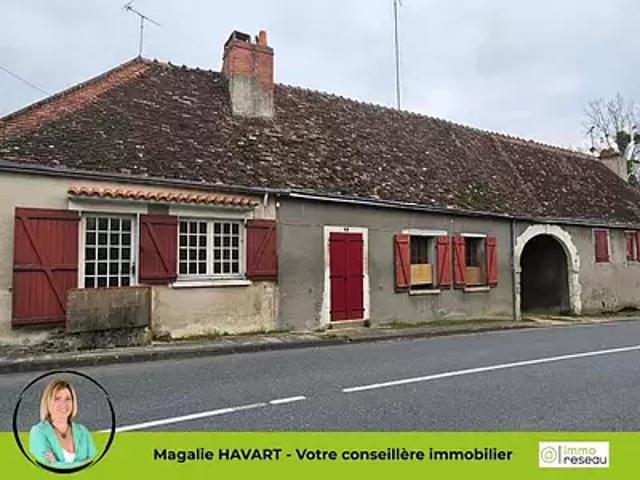 Mézières en Brenne 36290 Achat / Vente maison 5 pièces t5 au dernier étage