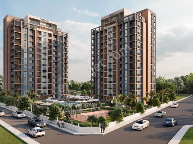 Mezitli Merkez Vega 129'da Satılık Yeni Bina 2+1 Daire