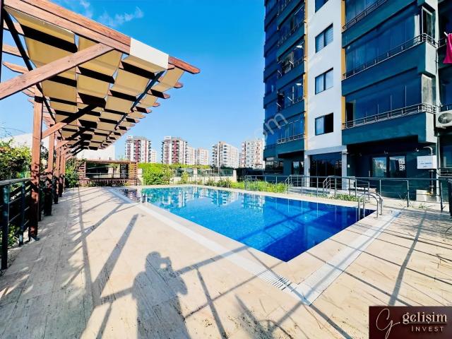 Mezitli Akdeniz De Cephe Full Açık Havuzlu Lüx Çift Banyolu 2+1