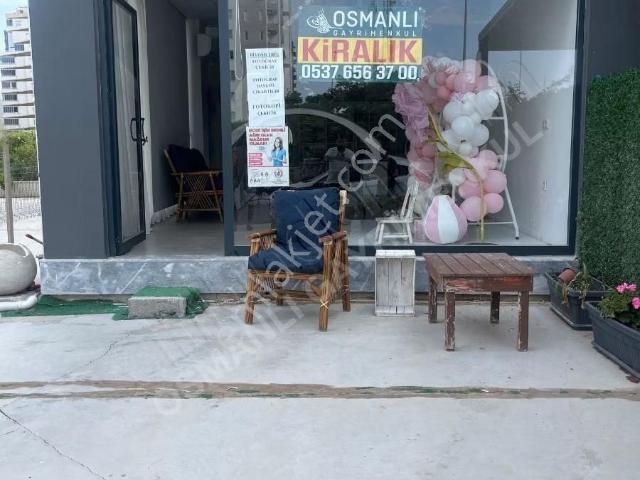 Mezitli Tece Merkezde Sahşl Yoluns Sıfır 62 M2 Kiralık Dükkan