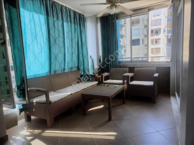 Mezitli'de Deniz E Sıfır Eşyalı Kiralık Lüks Daire