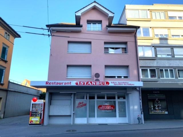 MFH mit 10 Whg + Gewerbe, totalsaniert, zentral in Biel