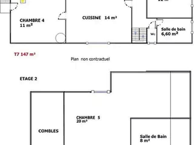 Mimizan 40200 Achat / Vente appartement 7 pièces t7