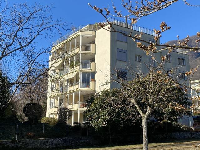 Minusio – 3,5 Zimmer Wohnung mit teilweisen Seeblick / 3,5 Zimmer Wohnung mit großer Terrasse