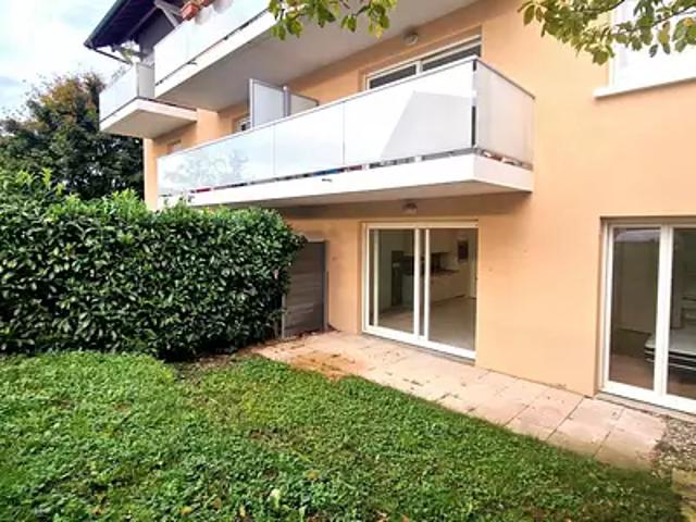 Minzier 74270 Location appartement 2 pièces t2 jardin terrasse
